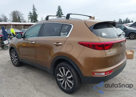 2017 Kia Sportage Ex z USA, uszkodzony, nr VIN KNDPNCACXH7052281